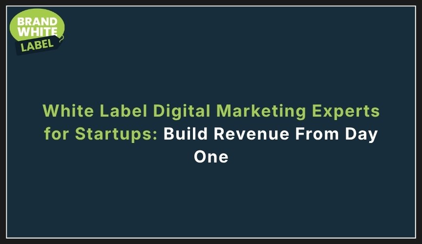 white label digital marketing experts for startups